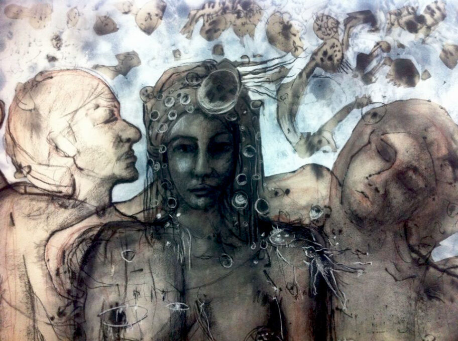 Envol des âmes / détail